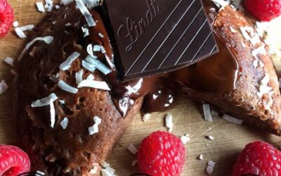 Bowl cake chocolat-framboise