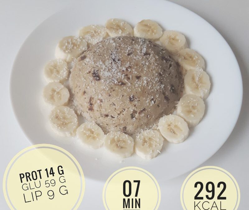 BOWLCAKE AVOINE-BANANE RAPIDE