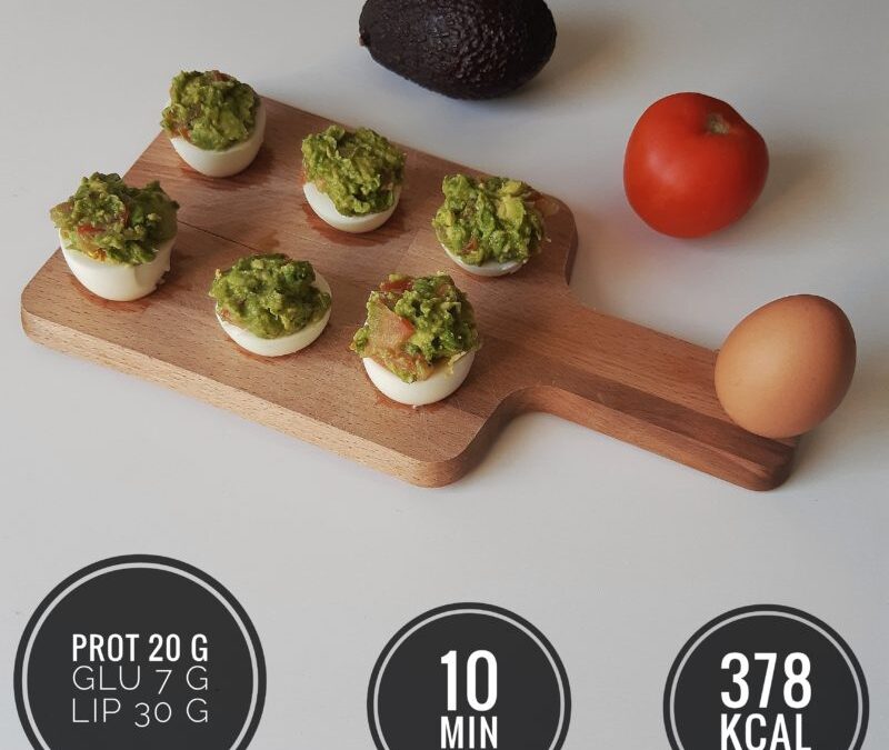 Œufs au guacamole healthy