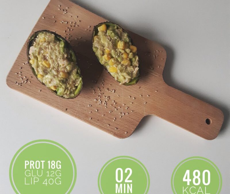 Avocat farci au thon