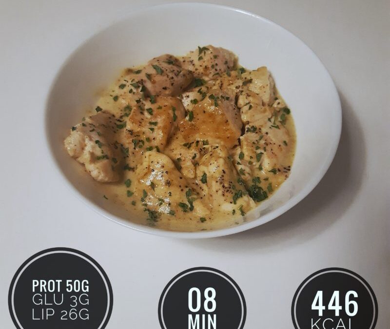 Poulet curry coco rapide
