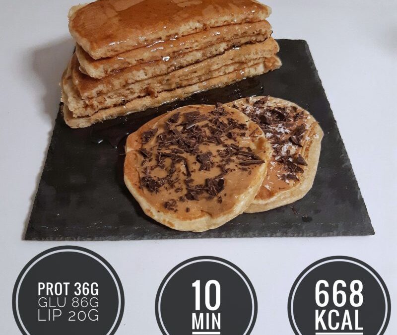Pancakes healthy spécial prise de masse