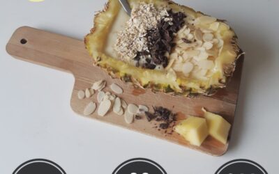 Smoothie ananas version bowl