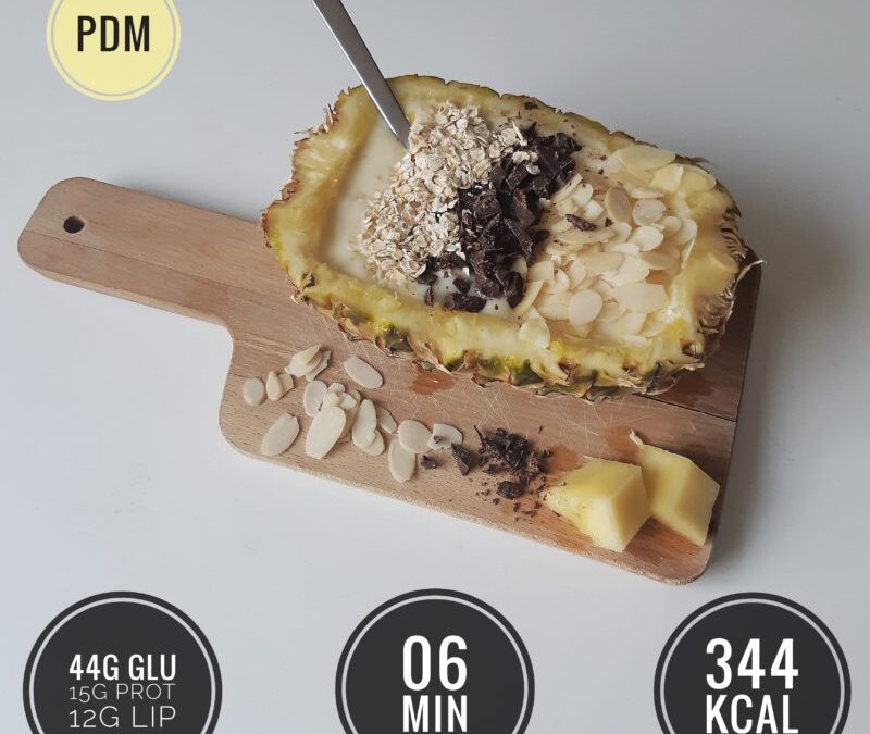 Smoothie ananas version bowl