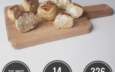 Boulettes de poulet au fromage healthy