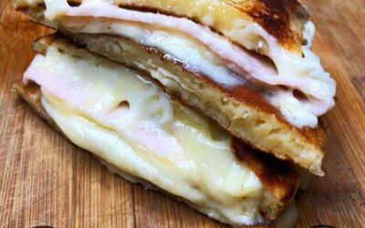 Croque McDo healthy rapide version pancake