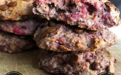 Cookies healthy à la framboise