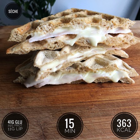 gaufre-light-façon-croque-monsieur