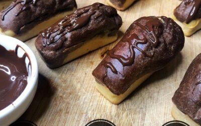 Marbrés healthy au chocolat express