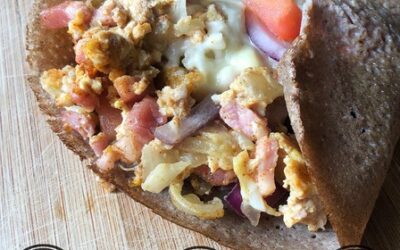 Crêpe légère healthy salée