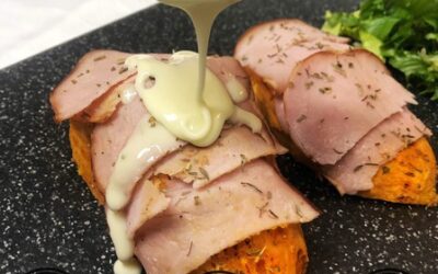 Raclette healthy et light à la patate douce