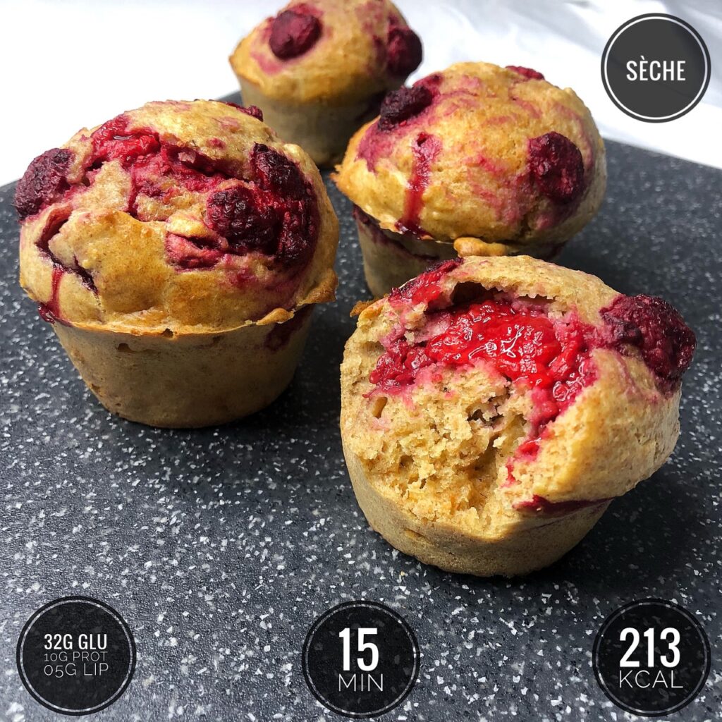 muffins-healthy-aux-framboises