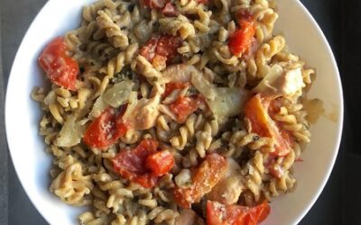 One pot pasta healthy au saumon