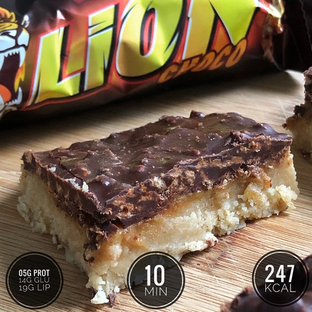 Barres lion maison healthy et rapide