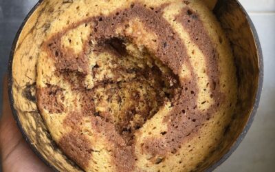 Bowlcake marbré healthy et express